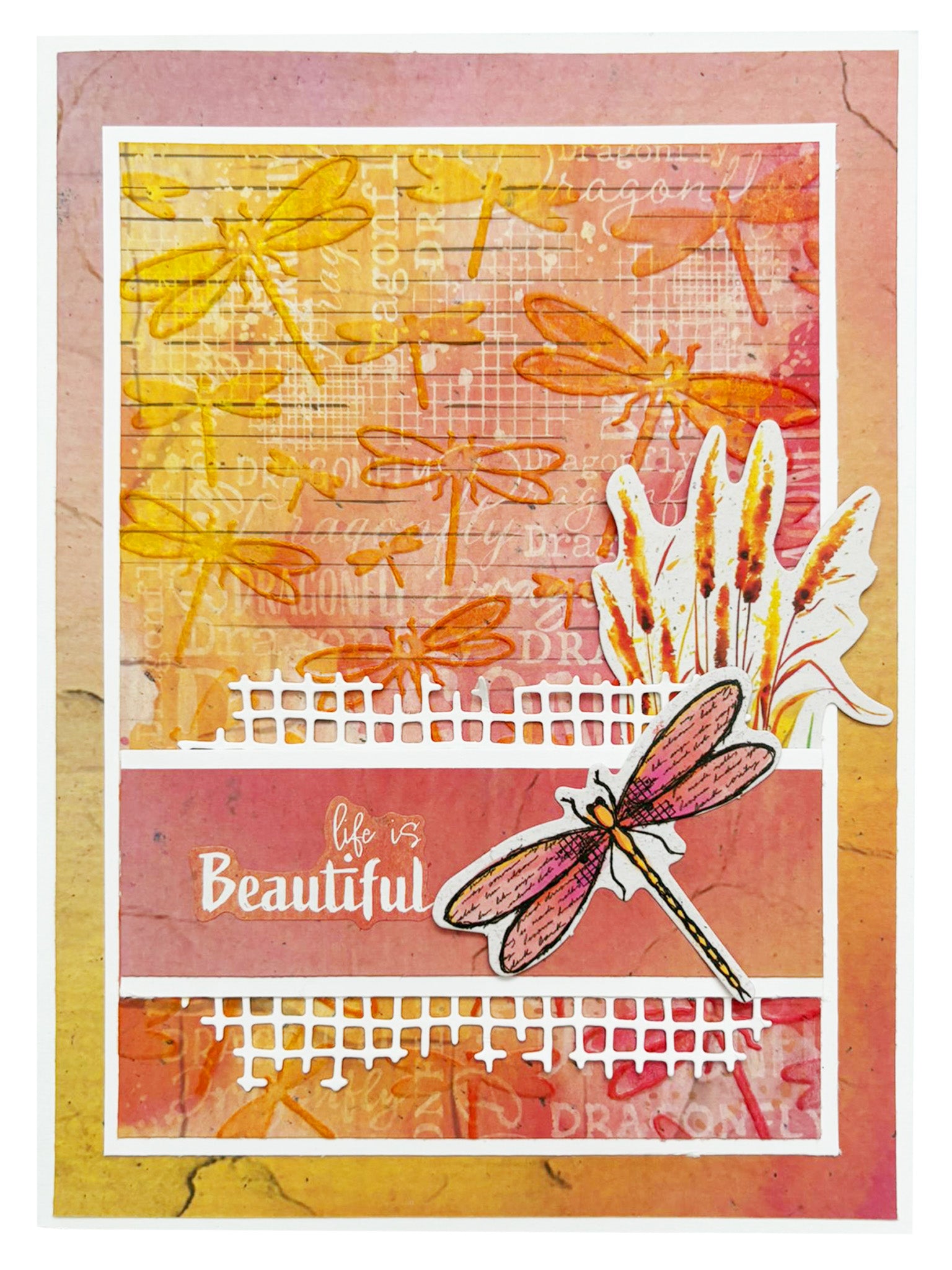 Dcpp Backround Hazel Eaton - Dragonfly Dreams - Cutting Die - Grid background – Studio ...